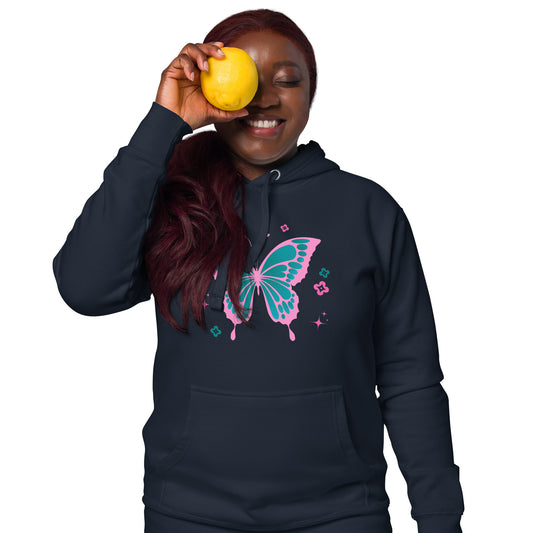 Unisex Premium Pullover Hoodie | Butterfly